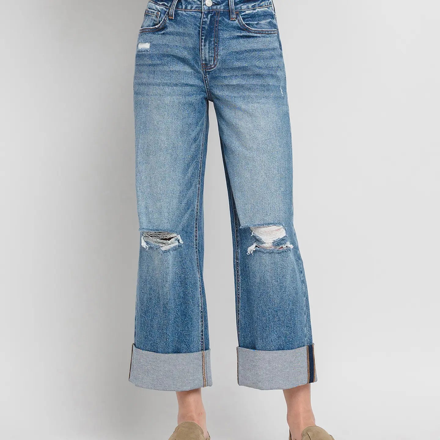 Lovervet Cuffed Jeans