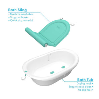 Marci & Edward-4-in-1 Grow with Me Bathtub