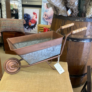 Copper Galv Wheelbarrow Small