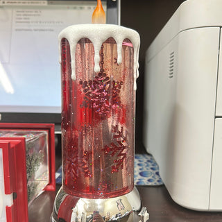 Red LED Candle