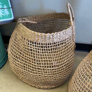 Open Weave Basket LG