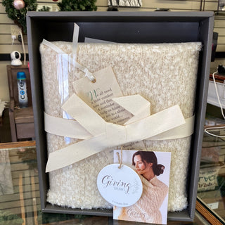 Cream Giving Shawl