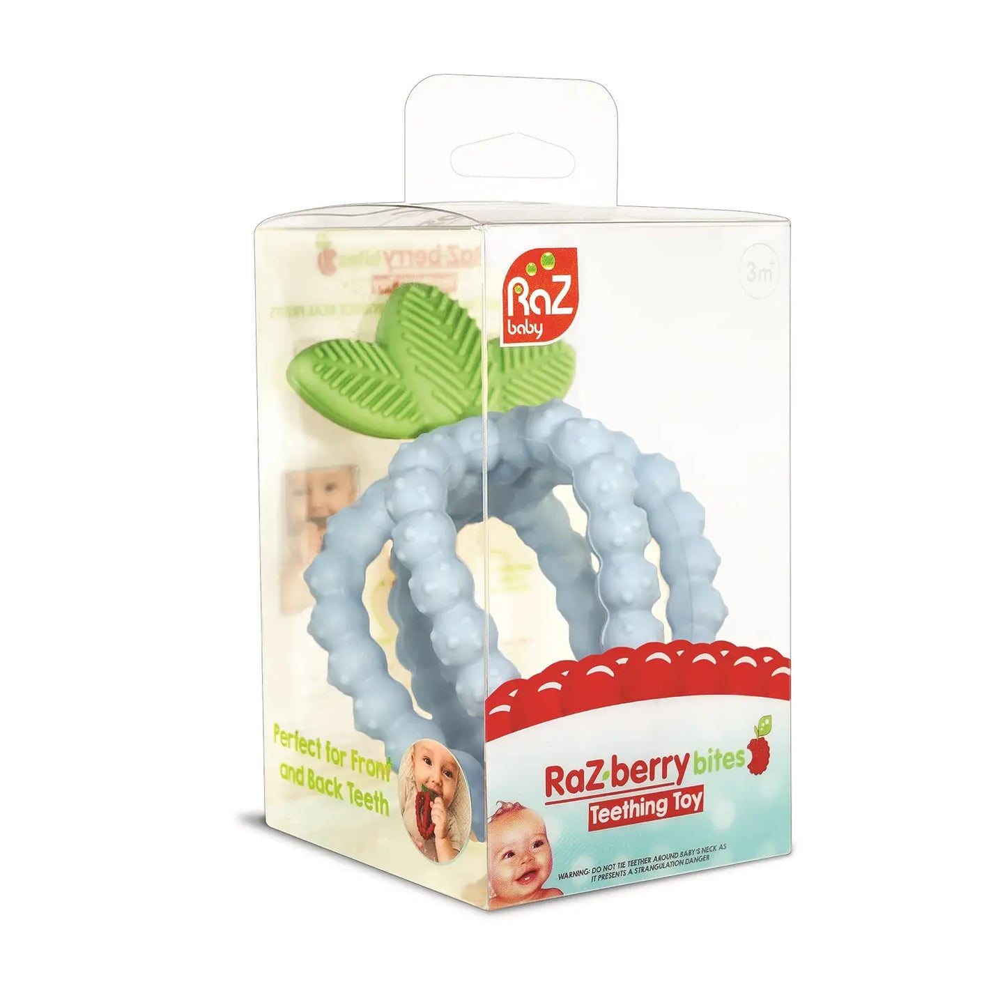 Kayla & Shain-RaZberry Bites Teething Toy