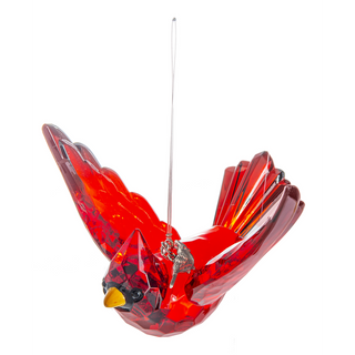 Acrylic Cardinal w/ Charm