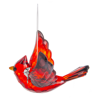 Acrylic Cardinal w/ Charm