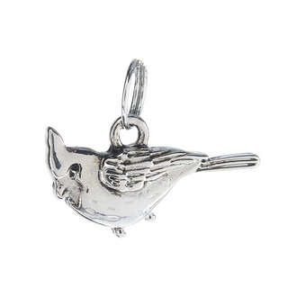 Acrylic Cardinal w/ Charm