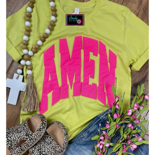 🟠Amen Puff Tee