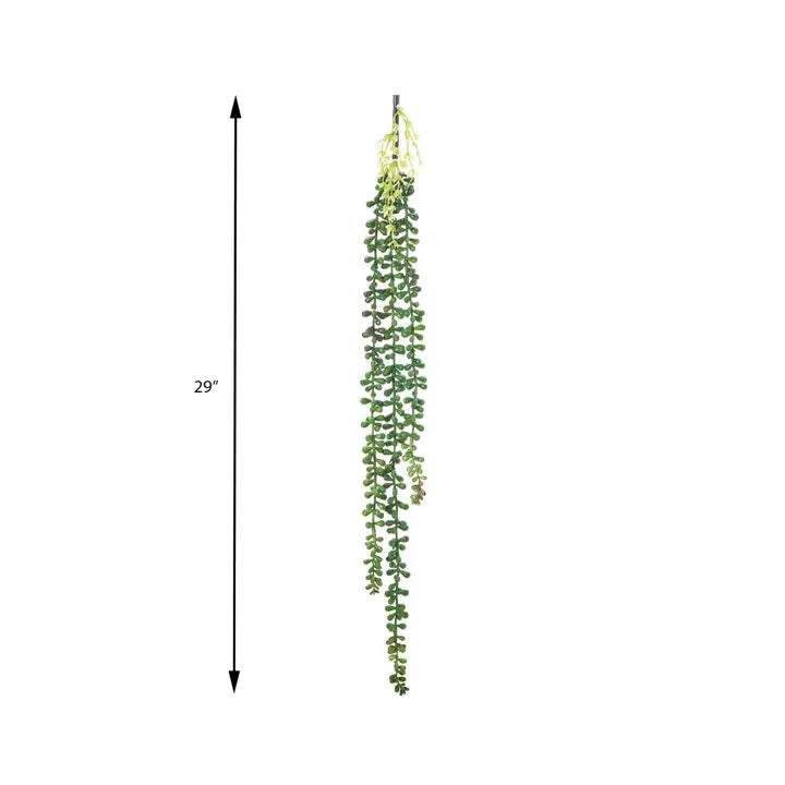 Artificial String of Pearls Succulent Pick