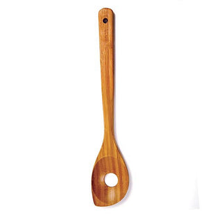 Bamboo Pointed Spoon w/hole