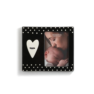 Black and White Frame with Heart