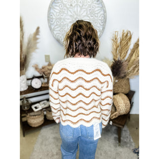 Boho Chevron Sweater