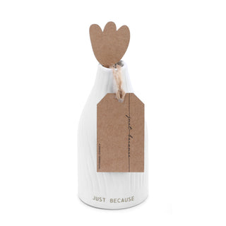 Brave Just Because Vase