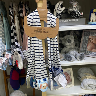 Mommy & Me Activity Scarf Blue