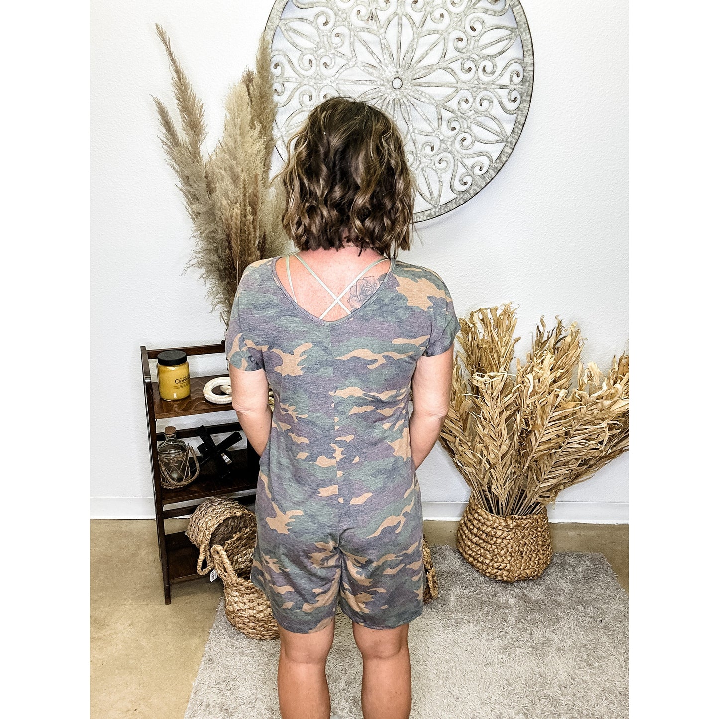 Camo Romper