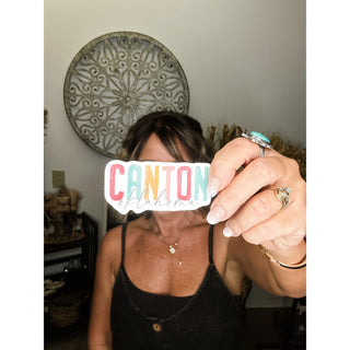 Canton Oklahoma Sticker