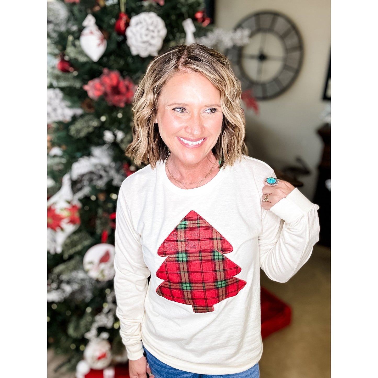 Christmas Tree Long Sleeve Tee