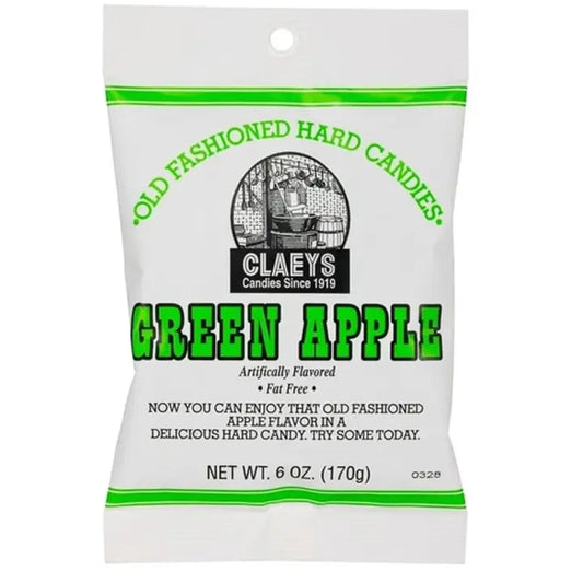 Claeys Old Fashioned Hard Candies - Green Apple