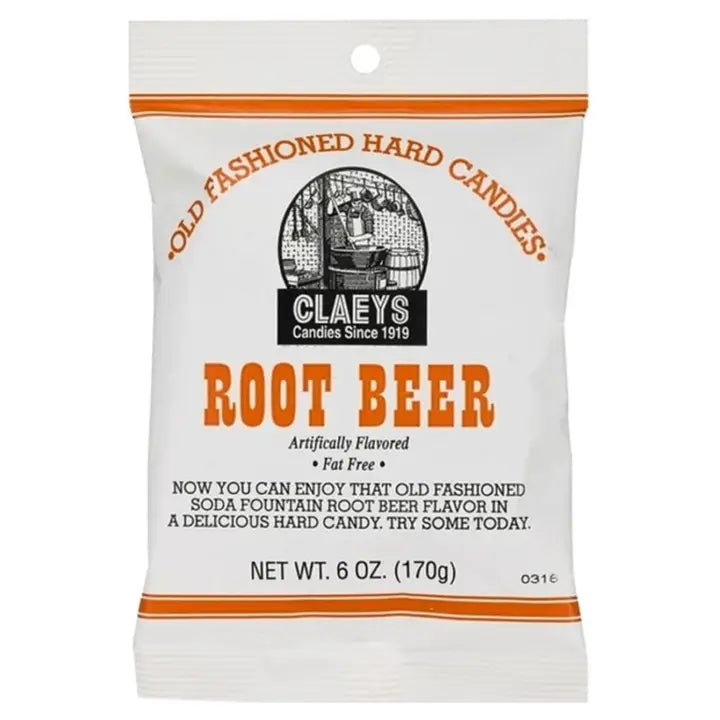 Claeys Old Fashioned Hard Candies - Root Beer