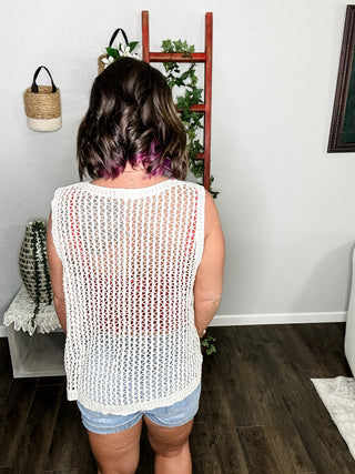Crochet Vest Top