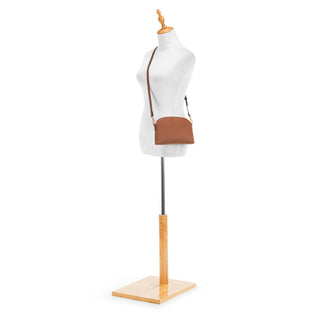 Crossbody Wristlet Bag | Cognac