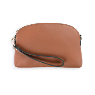 Crossbody Wristlet Bag | Cognac