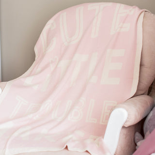 Cute Little Trouble Maker Blanket