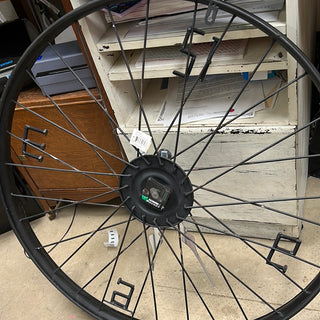Metal Bicycle Wheel Clock