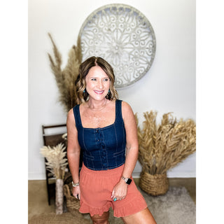 Denim Tank Top