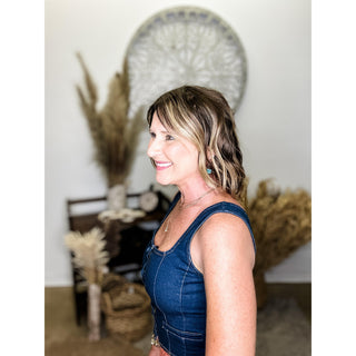 Denim Tank Top