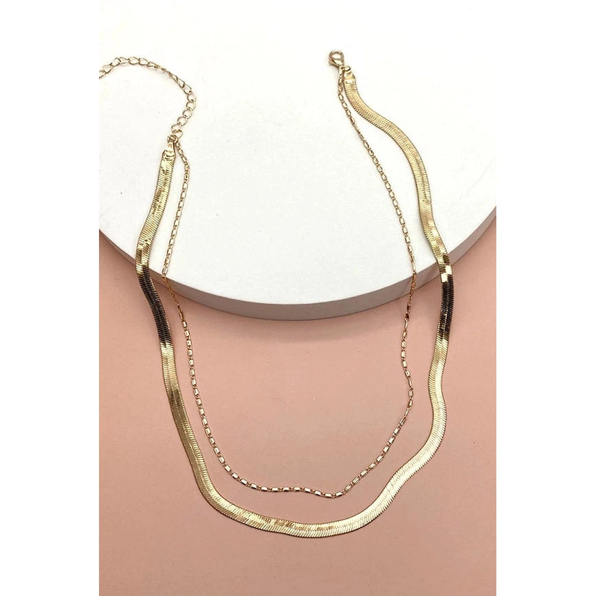 Double Chain Necklace