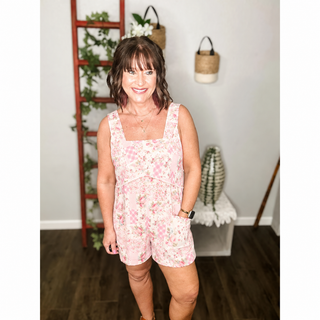 Floral Short Romper