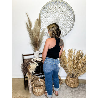 Flying Monkey Mid-Rise Stretch Denim Jeans
