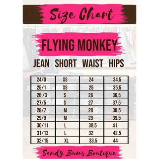 Flying Monkey Mid-Rise Stretch Denim Jeans