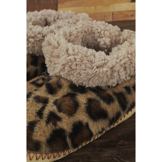 Cozy Leopard Slippers