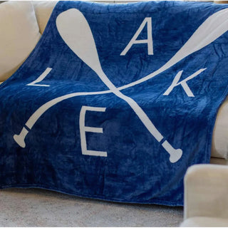 Lake Throw Blanket