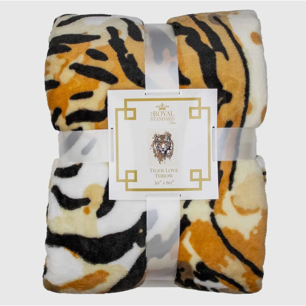 Tiger Love Throw Blanket