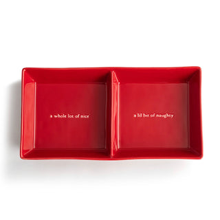 🌕A Lil Bit Naughty & Nice Divided Dish