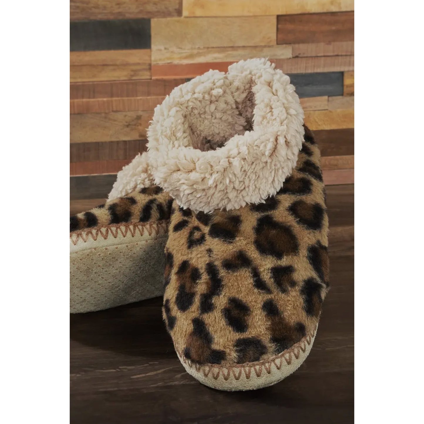 Cozy Leopard Slippers