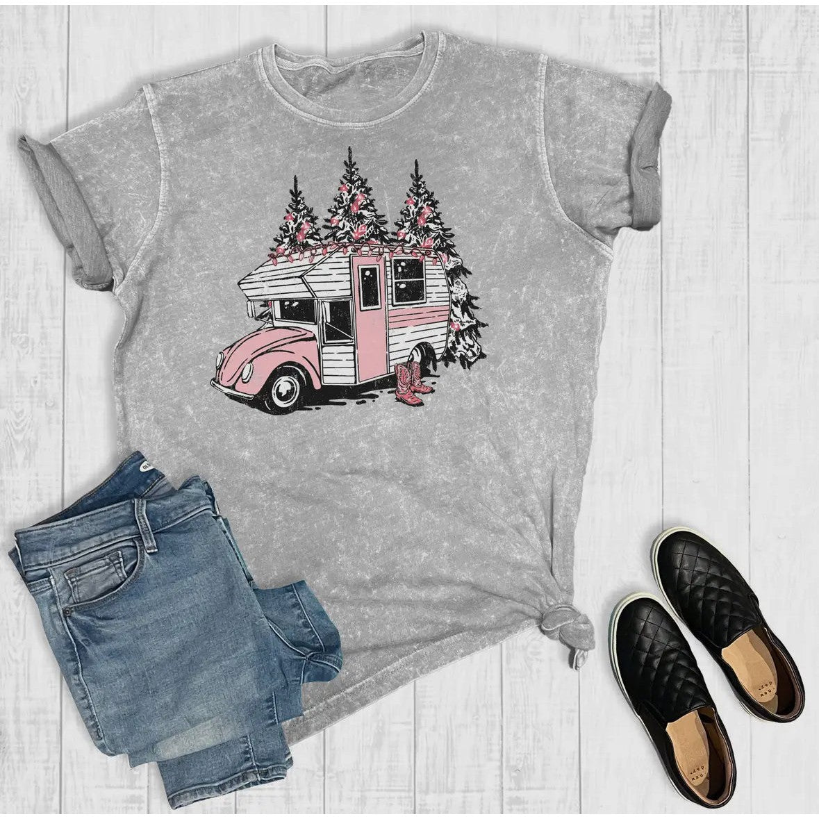 Camper Christmas Tee