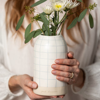 Grid Style Just Because Vase