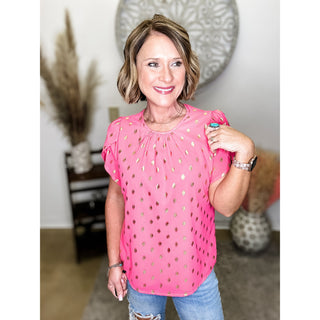 Hot Pink Blouse