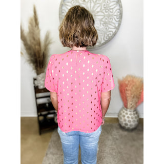 Hot Pink Blouse