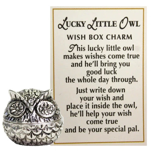 Lucky Little Owl | Pocket Charms
