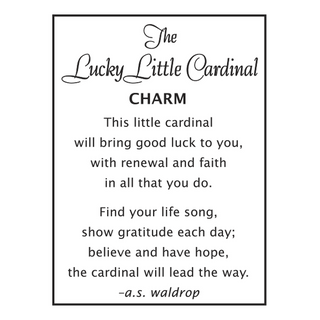 The Lucky Little Cardinal | Pocket Charms