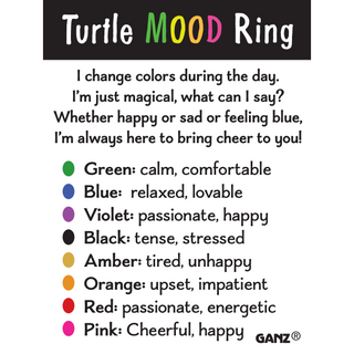 Turtle Mood Ring | Pocket Charm