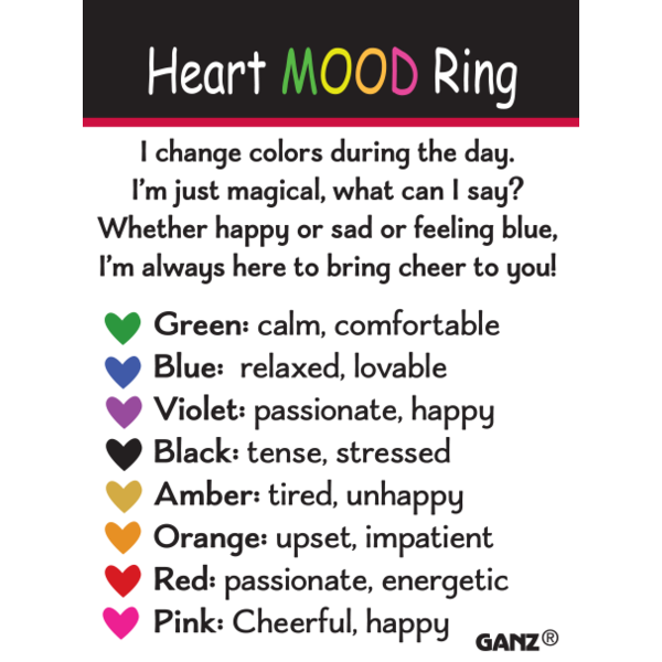 Heart Mood Rings | Pocket Charm
