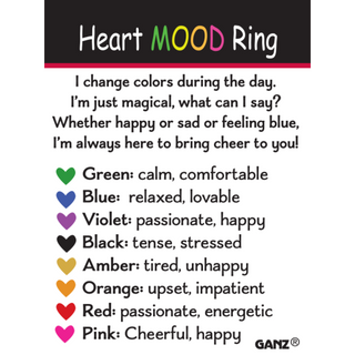 Heart Mood Rings | Pocket Charm