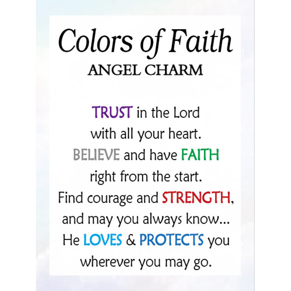 Colors of Faith Pocket Charms