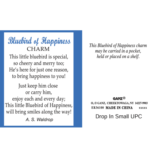 Bluebird of Happiness | Pocket Charms