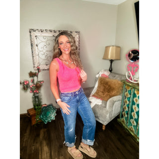 Flying Monkey Mid-Rise Stretch Denim Jeans